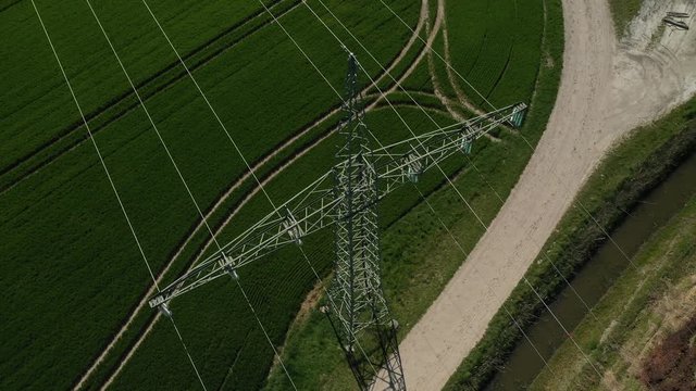 Strommast / Inspektion / Energieanlage