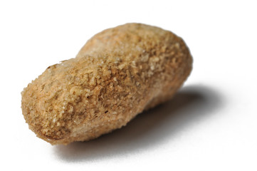 ..Peanuts in the shell isolated on white background. Healthy food