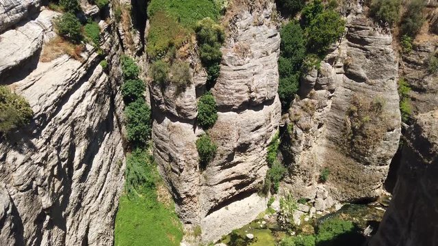 Schlucht und Br&uuml;cke von Ronda Spanien, Andalusien