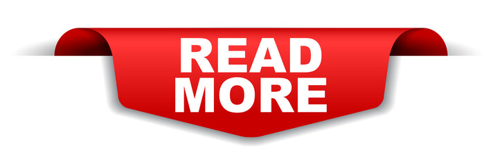 red vector banner read more