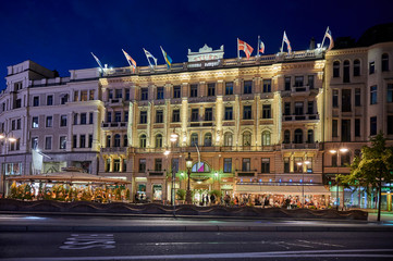 Naklejka premium Stureplan in Stockholm