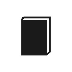 book icon, education book logo design vector