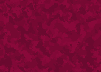 Seamless fashion burgundy red military horizontal camouflage pattern vector