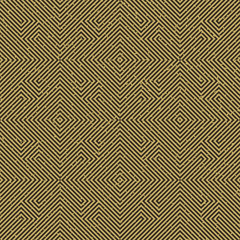 Seamless kraft paper brown and black grunge op art diagonal illusion geo pattern vector
