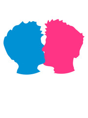 küssen knutschen gay verliebt 2 freunde brüder logo profil schwul liebe team paar clipart design cool party crew kerle dudes