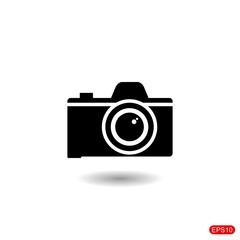 Camera Icon Vector on white background.vector design