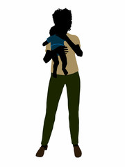 African American Grandmother and Child