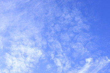 Fototapeta na wymiar Beautiful morning clouds sky background.