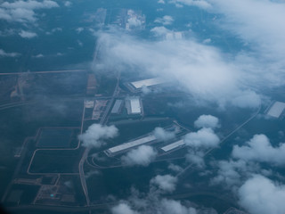 Aerial view of Houston Suburban	