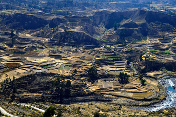 Un pequeño valle en el colca
