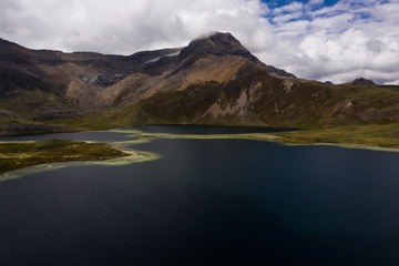 Lake in the Peruvian highlands