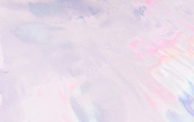 Colorful funky fantasy abstract pink tone of holographic background.