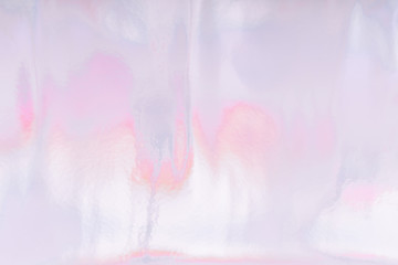 Fototapeta na wymiar Colorful funky fantasy abstract pink tone of holographic background.