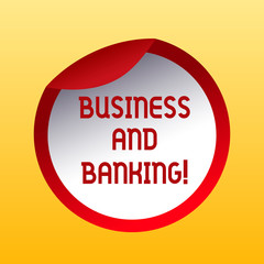 Handwriting text Business And Banking. Concept meaning Company s is financial dealings with an institution Bottle Packaging Blank Lid Carton Container Easy to Open Foil Seal Cover