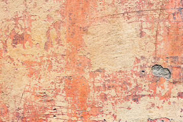 Texture of a concrete wall with cracks and scratches which can be used as a background