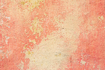 Texture of a concrete wall with cracks and scratches which can be used as a background