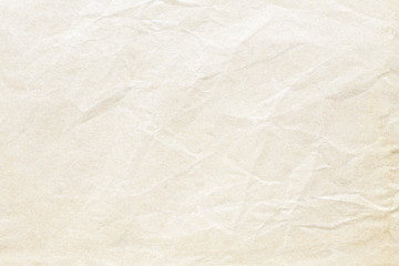 Old Brown crumpled kraft paper texture