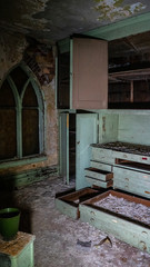 Fototapeta na wymiar abandoned church
