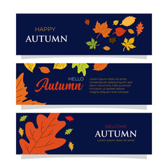 Obraz na płótnie Canvas Autumn sale text banners templates design. sale up to 50% off