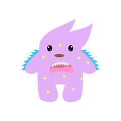 cute little monster design