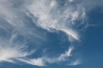 Obraz premium blue sky with clouds