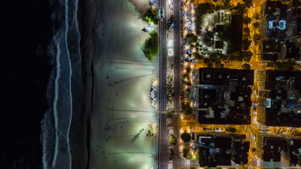 Copacabana Drone by Night