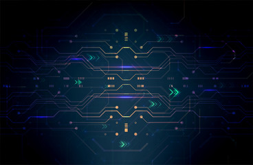 Abstract futuristic illustration