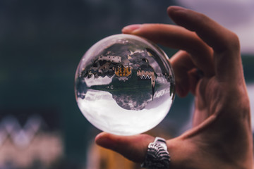Fototapeta premium LensBall in Hallstat 6