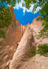 Fiastra lake and Lame Rosse canyon - Naturalistic wild attraction in the Monti Sibillini National...