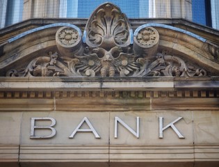 Bank Sign 