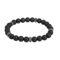 Fashion male bracelet isolated on white
