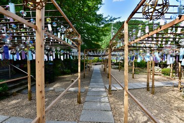 Fototapeta na wymiar 日本の風鈴の正寿院