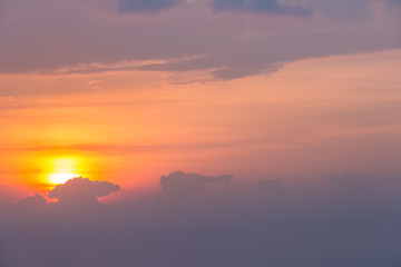 sunset sky background