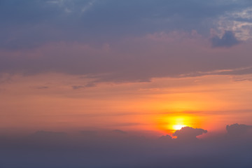 sunset sky background