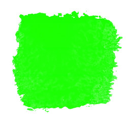 Grüne handgemalte Farbfläche als Hintergrund