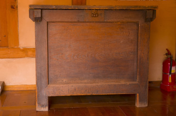 old wooden chest of drawers