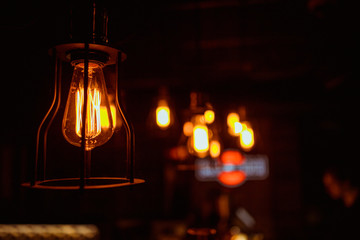 light lamp electricity hanging decorate home interior