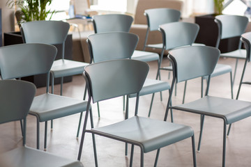 modern interior of a cafe