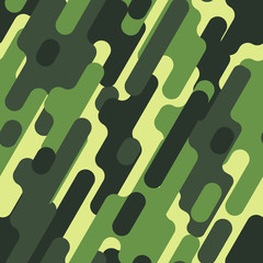 Seamless pattern army camouflage vector design