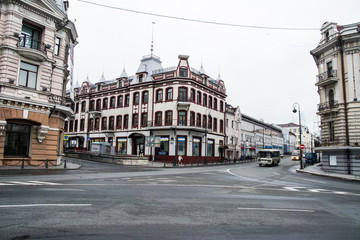 Fototapeta na wymiar ウラジオストクの街並み／Vladivostok, Russia