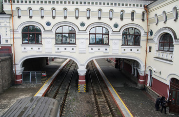 Obraz premium ウラジオストク駅