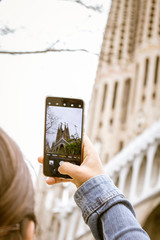 Sagrada Familia Mobile Photo