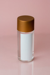 Water bottle isolated. Water bottle mockup