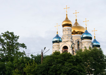Fototapeta na wymiar パクロフスキー教会／Vladivostok, Russia