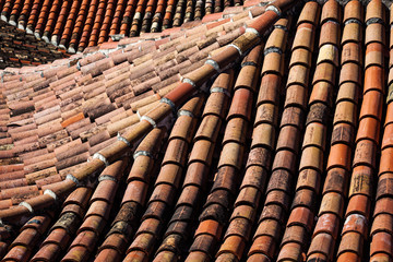 tiled roofs