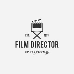 Creative logo design for film, cinema, director, tv company