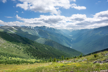 Obraz premium The view of Mountain Altay