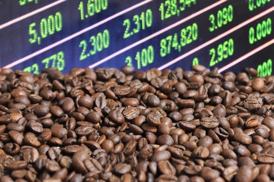 The global coffee industry is growing and is a great commodity on the stock market to invest in.