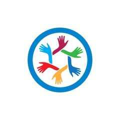 Hand Care Logo Template vector icon Business