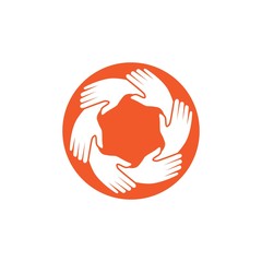 Hand Care Logo Template vector icon Business